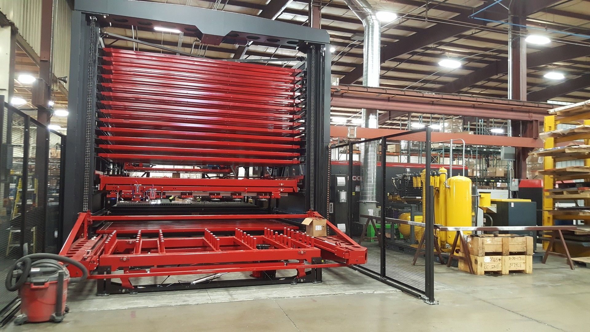 RC Industries fiber laser cutter