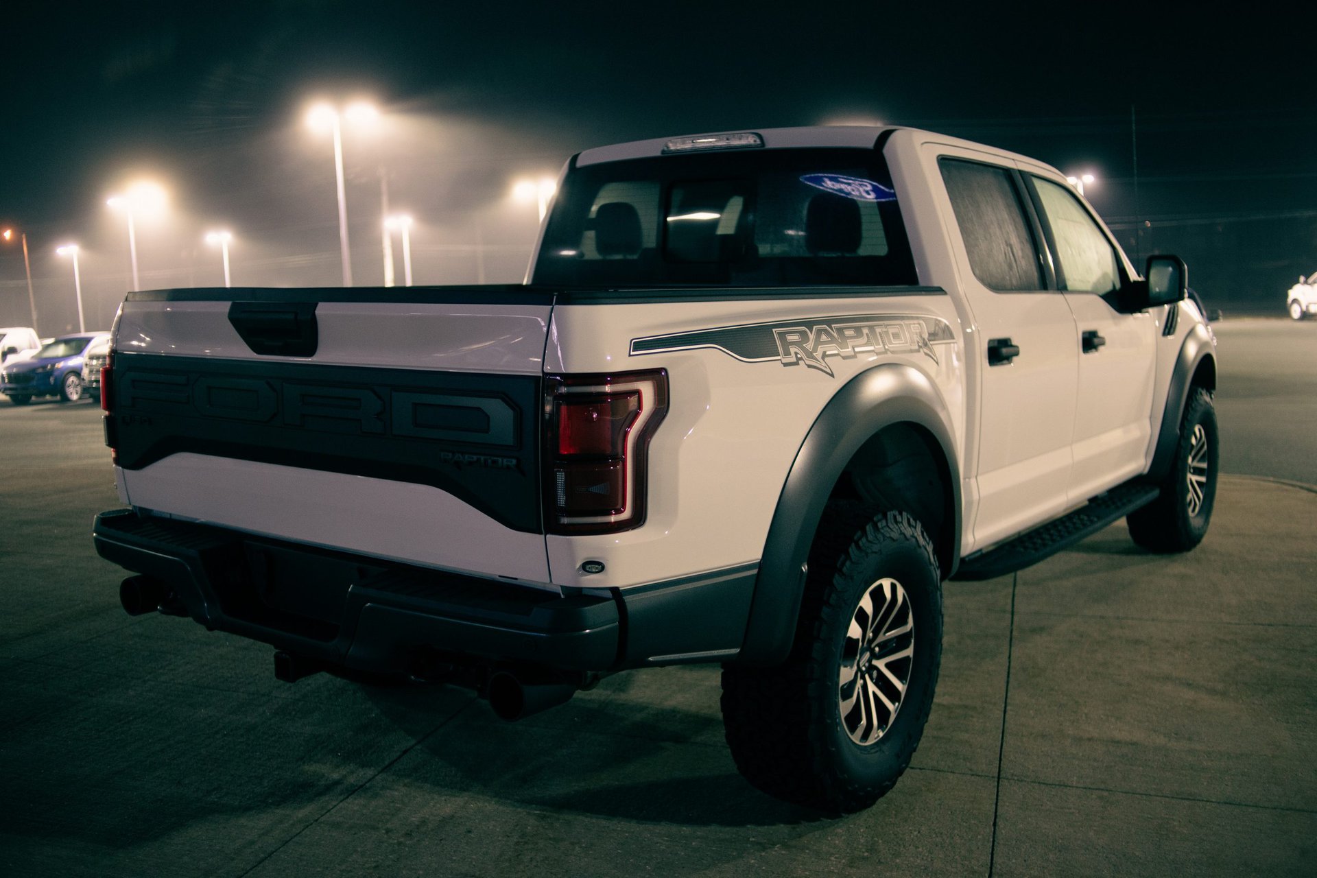 white truck